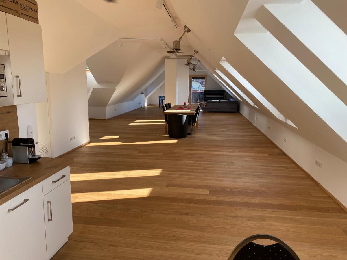Salzburg-Loft Im Stadtteil Leopoldskron-Moos 120Qm Mit Balkon & Untersbergblick Salzburgo Exterior foto